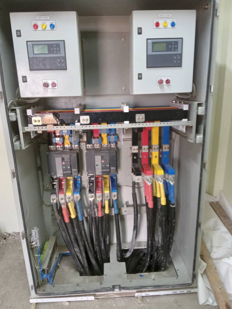 Alrawabi Factory — switchgear wiring
