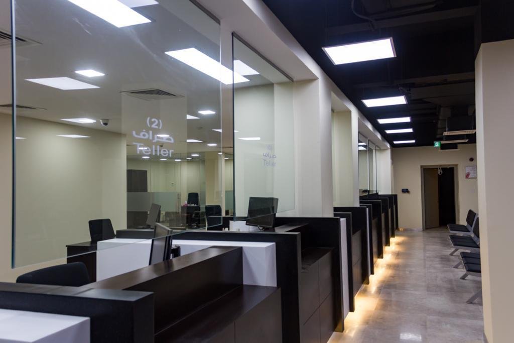 Bahri Industrial Area Branch — teller corridor