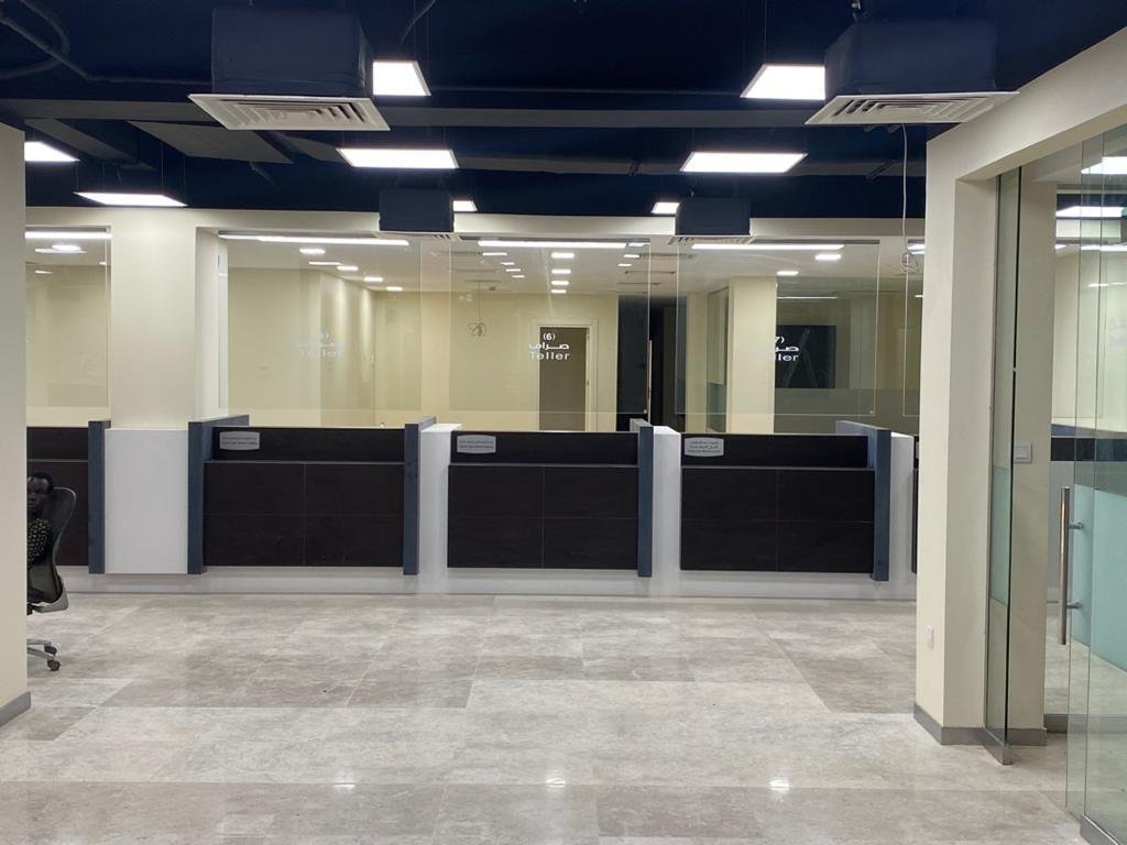 Bahri Industrial Area Branch — teller counters